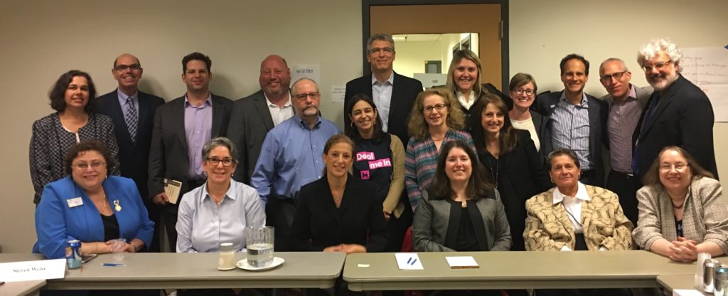 The first gathering of the Reform Pay Equity Initiative in 2016. 17 different Reform Movement organizations were represented.
